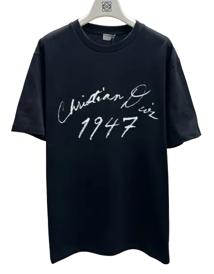 Dior 1947 Black Tee