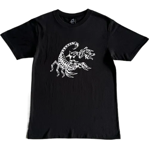 corteiz tee Scorpion Letter