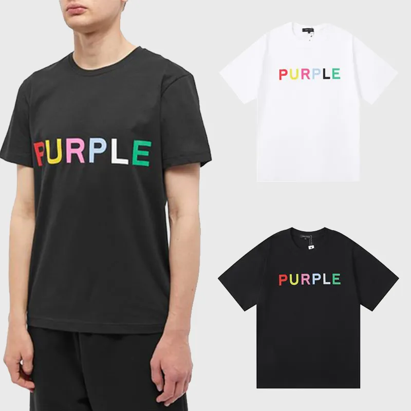 purple brand T-shirt