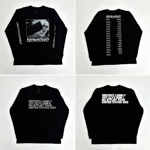 Ken Carson x Destroy Lonely Longsleeve (2+ Colorways)