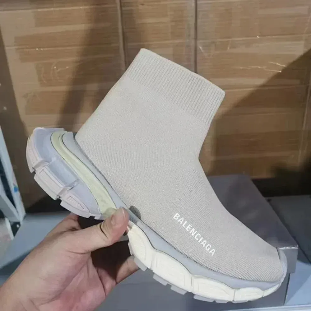 Balenciaga Speed Runners Beige