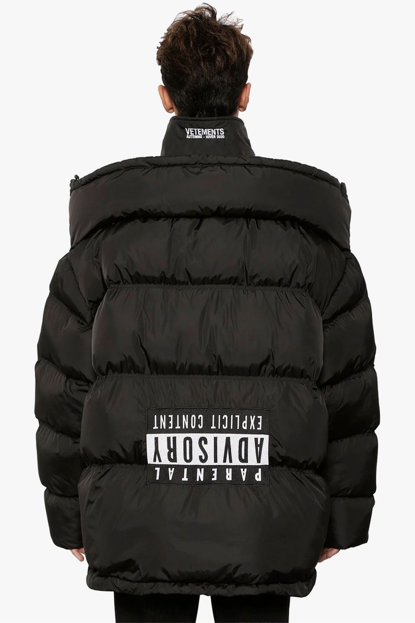 Vetements Parental Puffer Jacket