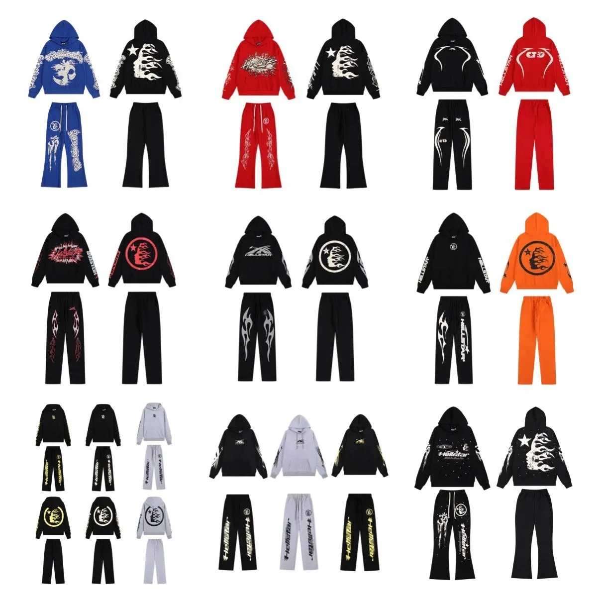 Hellstar hooded sweatshirt pants (47) - Image 1