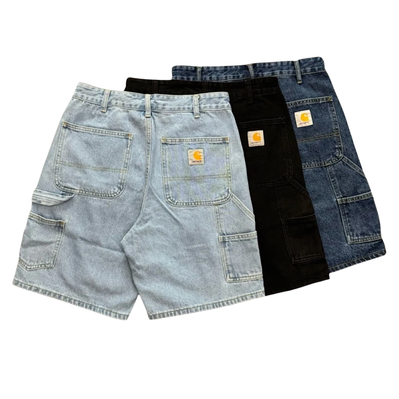 Carhartt-Style Denim Work Shorts