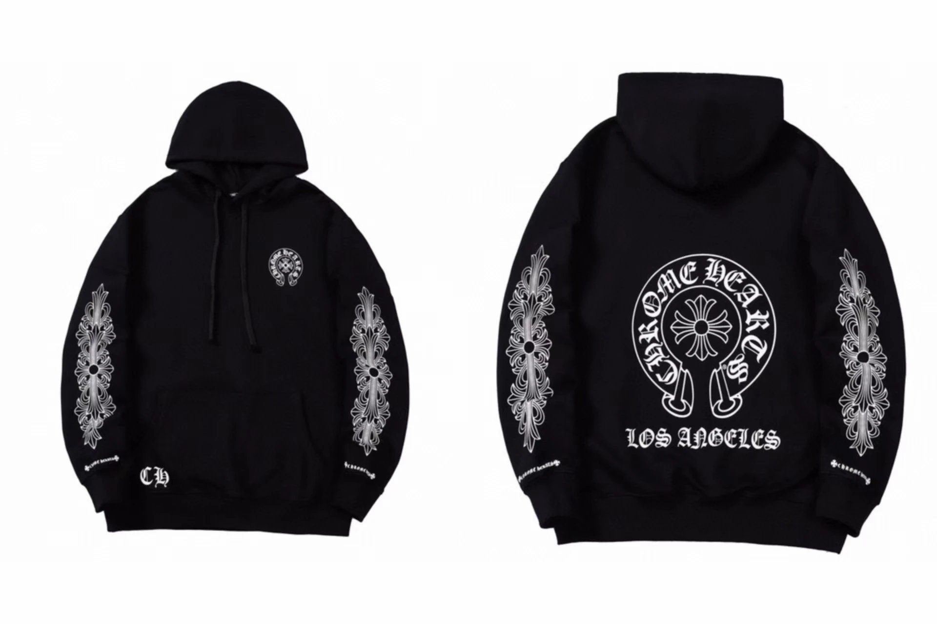 Chrome Hearts Style Hoodie
