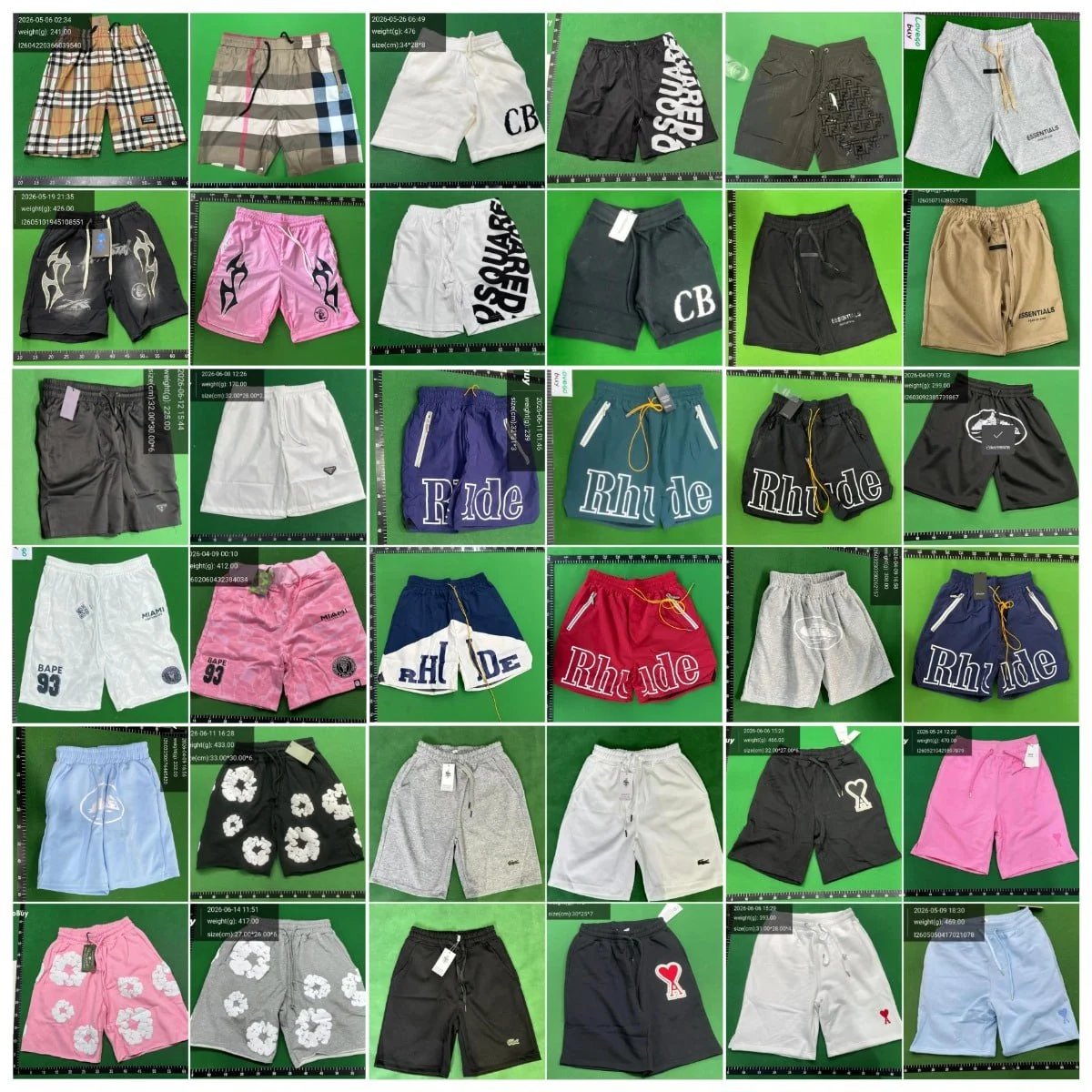 Brand Summer Shorts Collection