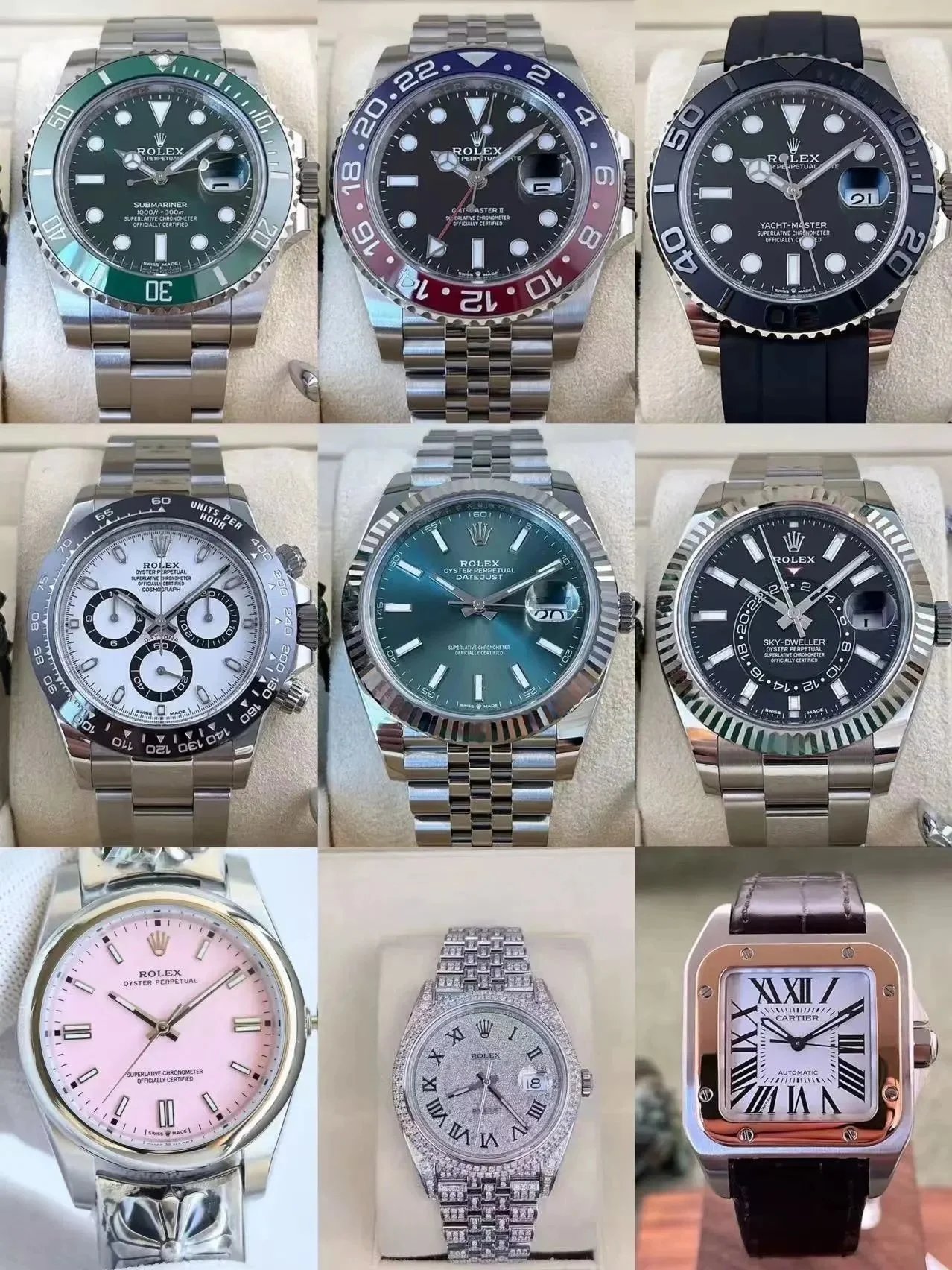 Luxury Business Chronograph Watch