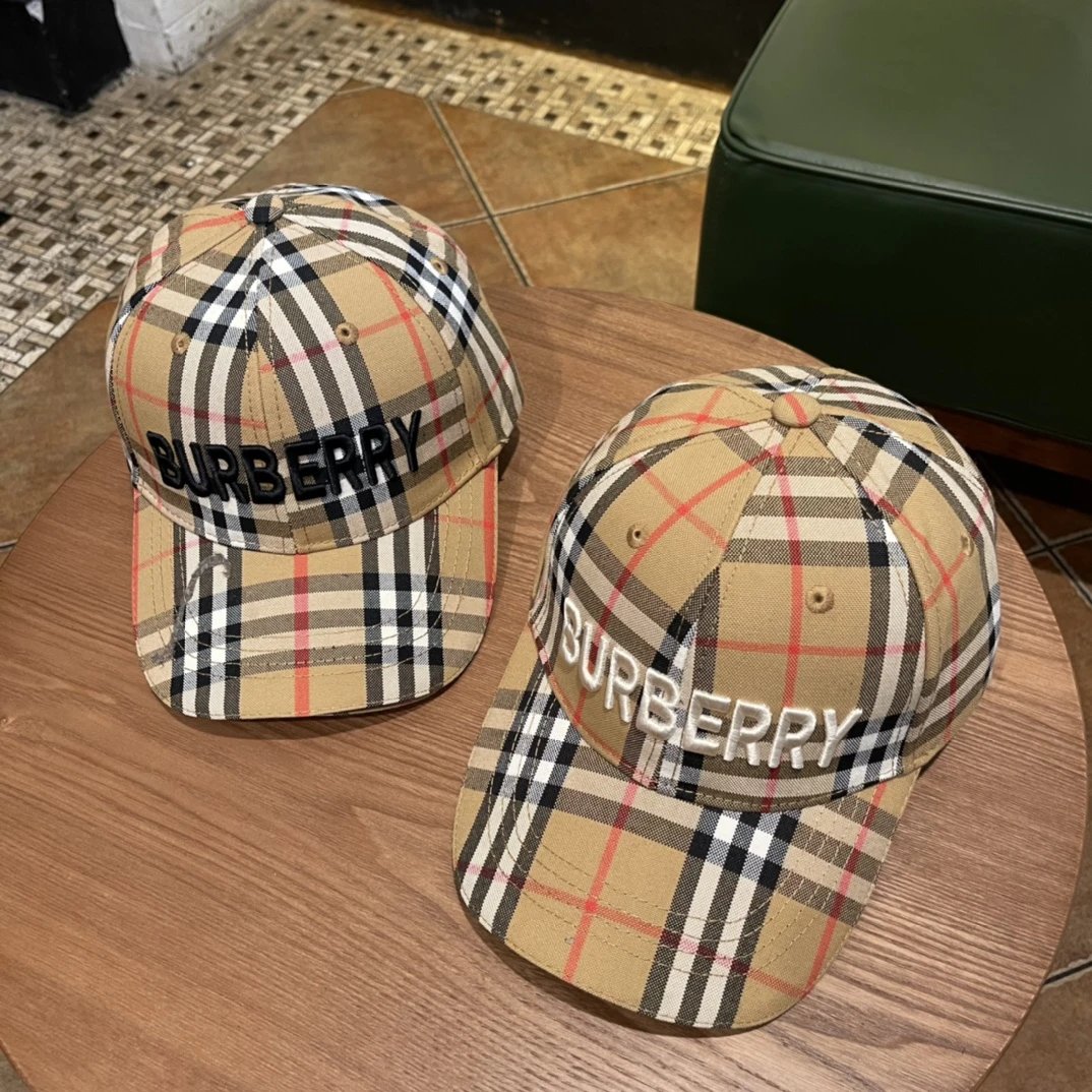 Checked Pattern Bucket Hat