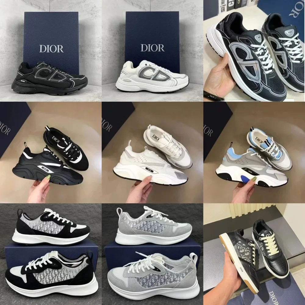 Dior-Style B30 & B22 Sneaker Collection - Image 1
