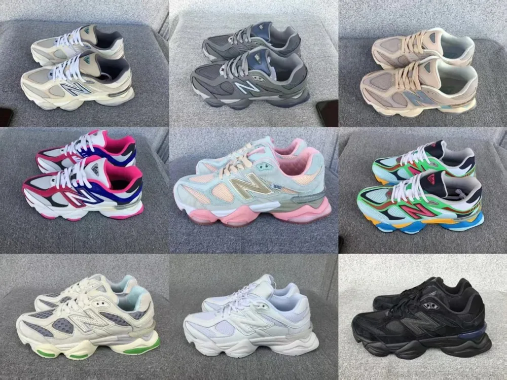 New Balance 9060-Style Sneakers - Image 1