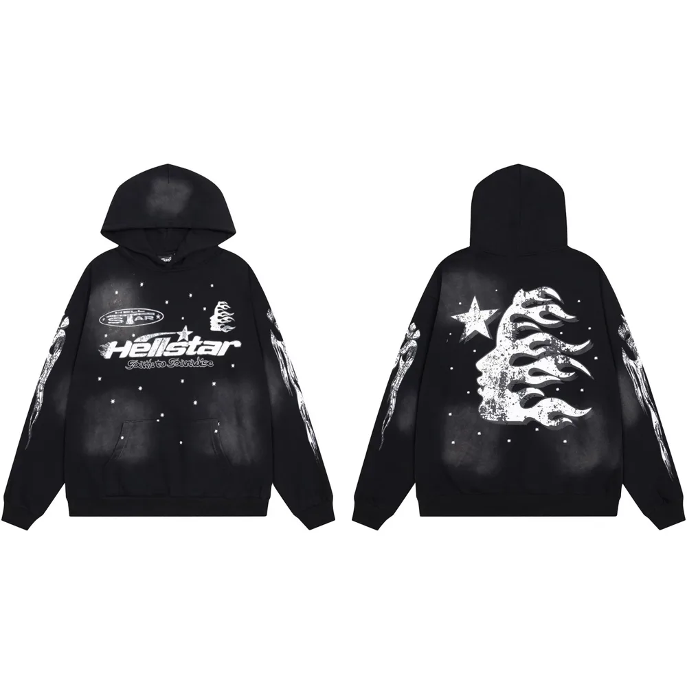 Hellstar-Style Studio Hoodie - Image 1