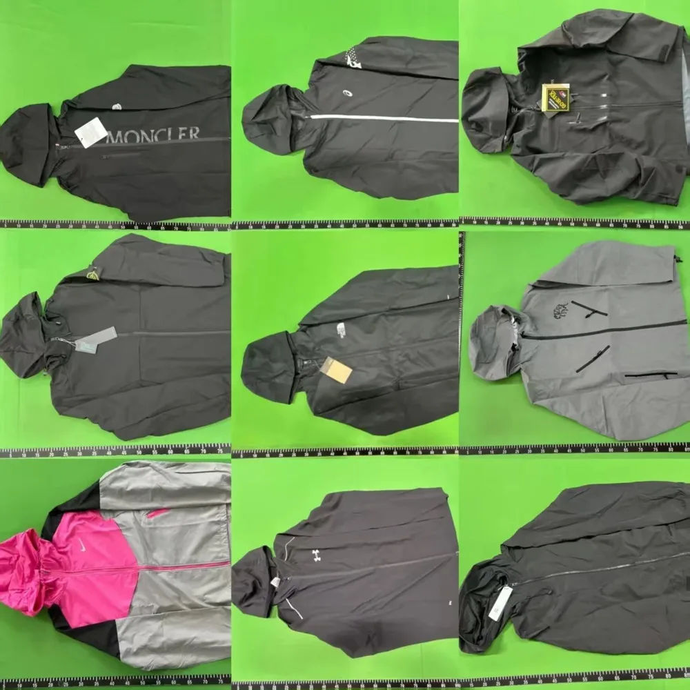Moncler-Style Hooded Shell Jacket Collection - Image 1